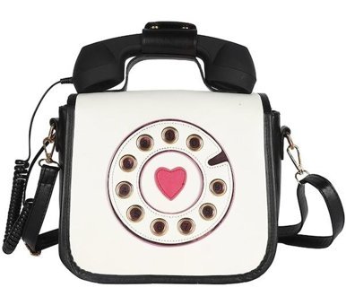 Happyplanet KkpOi And Alışveriş Tote Kadın Omuz Çantası Beyaz - Siyah