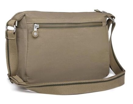 Smart Bags Krinkıl Kumaş SmKadın Omuz Çantası Kahverengi