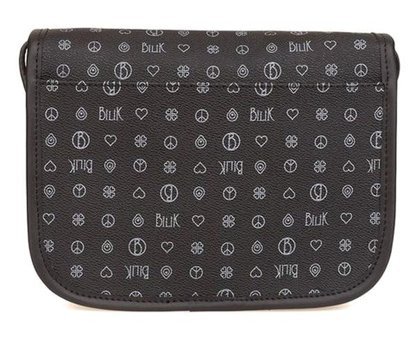 Bilik Deri Monogram İv Z24Mg Kadın Omuz Çantası Beyaz - Siyah
