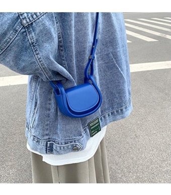 Chelsea Küçük Messenger High Sense Taşınabilir Mini Kadın Omuz Çantası Mavi