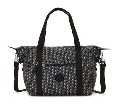 Kipling Art Desenli 3D K Kadın Omuz Çantası Çok Renkli