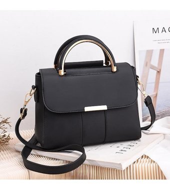 Luckystar Fashion Kadın Omuz Çantası Siyah
