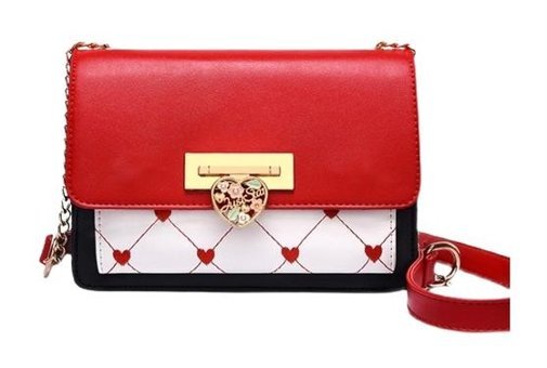 Jzcat Sevimli Moda Taşınabilir Kadın Omuz Çantası Kırmızı
