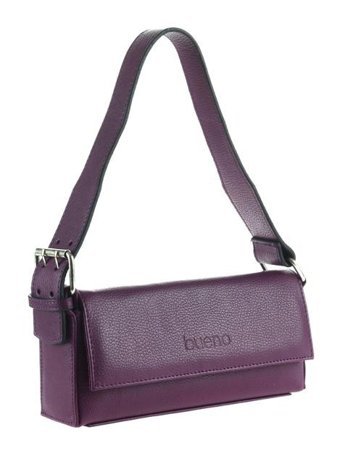 Bueno Shoes 01Wbu1935 Flotter Deri Flotter Deri Kadın Omuz Çantası Mor