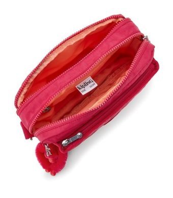 Kipling Abanu M Confettı Kadın Omuz Çantası Pembe