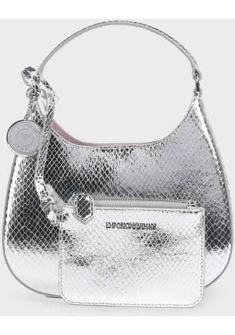 Emporio Armani Y3H324 Ywr8X 80270 Gümüş Kadın Omuz Çantası Gümüş