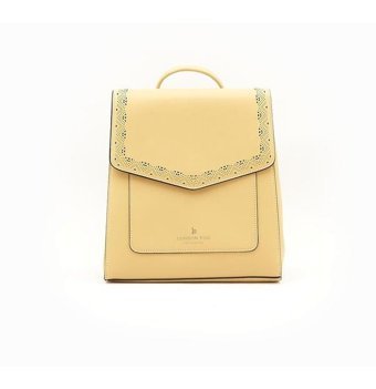 London Fog Camille Backpack 22989 Kadın Omuz Çantası Sarı