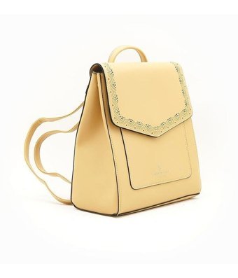 London Fog Camille Backpack 22989 Kadın Omuz Çantası Sarı