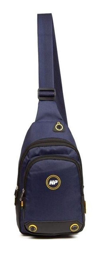 Newish Polo İmpertex Kumaş Kadın Omuz Çantası Mavi