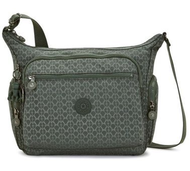 Kipling Gabbie Sıgn EmKadın Omuz Çantası Yeşil