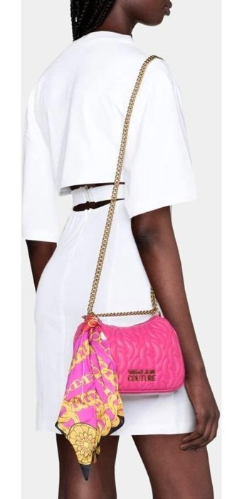 Versace Jeans Couture 75Va4Ba7 Zs803 455 Kadın Omuz Çantası Fuşya
