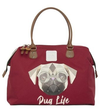 Bagmori Pug 558663355 Kadın Omuz Çantası Bordo