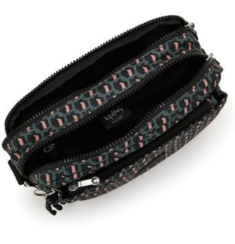Kipling Abanu M Desenli 3D Kadın Omuz Çantası Çok Renkli