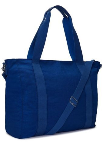 Kipling Asseni Büyük Boy Deep Kadın Omuz Çantası Mavi