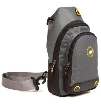 Newish Polo İmpertex Kumaş Kadın Omuz Çantası Gri