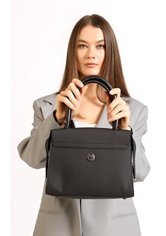 Th Bags ThYk14302 Std Kadın Omuz Çantası Siyah