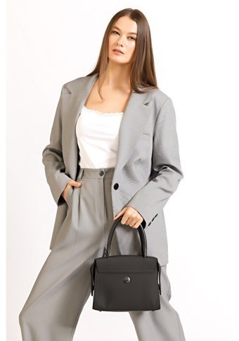 Th Bags ThYk14302 Std Kadın Omuz Çantası Siyah