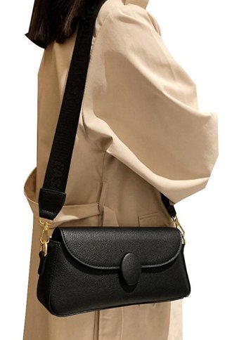 Alibee Küçük Moda Mini Kadın Omuz Çantası Siyah