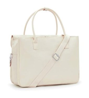 Kipling Superworker Büyük Boy İş Beıge Pearl Kadın Omuz Çantası Bej