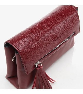 Hotiç 03Cah278840A780 Mini Kadın Omuz Çantası Bordo