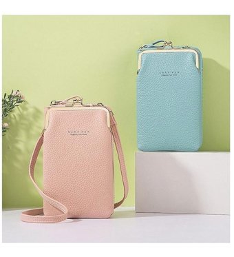 Happyplanet KkOi Çok Fonksiyonlu Kadın Omuz Çantası Pembe