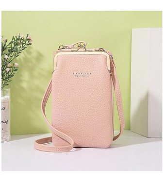 Happyplanet KkOi Çok Fonksiyonlu Kadın Omuz Çantası Pembe