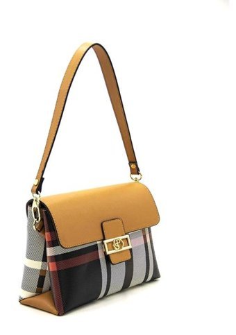 Silver & Polo A. Nv1101 A. Kadın Omuz Çantası Siyah - Taba