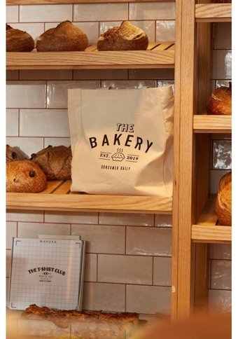 Manuka Körüklü Bez The Bakery Kadın Omuz Çantası Ekru