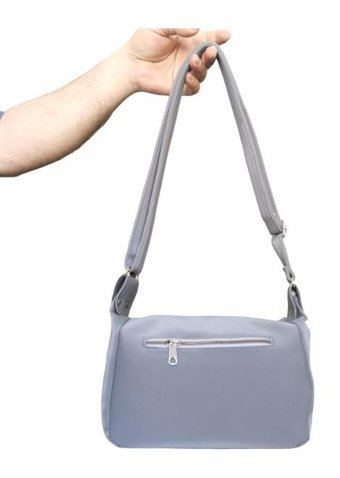 Mygeppetobag Ve Ayarlanabilir Kadın Omuz Çantası Gri