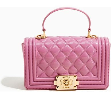 Worryfreeshopping Xcj Jelly Askı Kadın Omuz Çantası Pembe