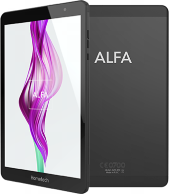 Hometech Alfa 8 RX 16 GB Android 2 GB Ram 8.0 İnç Tablet Siyah