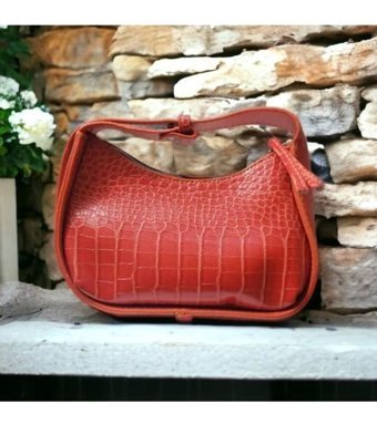 Kayes Bag Baget Cello Kadın Omuz Çantası Turuncu