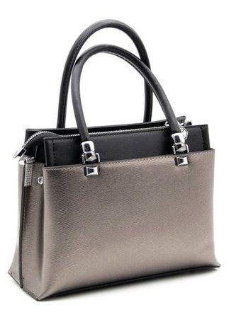 Silver Polo 826 El PlatinStd Platin Kadın Omuz Çantası Platin