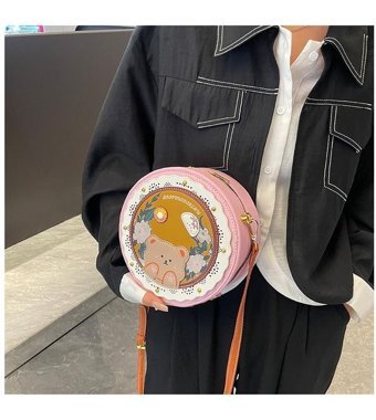 Jzcat Niş Ayı Kadın Omuz Çantası Pembe