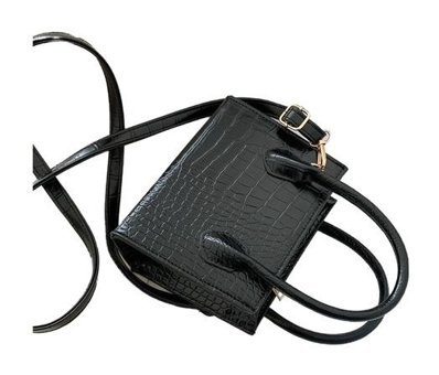 Jzcat Retro Simple Moda Kadın Omuz Çantası Siyah