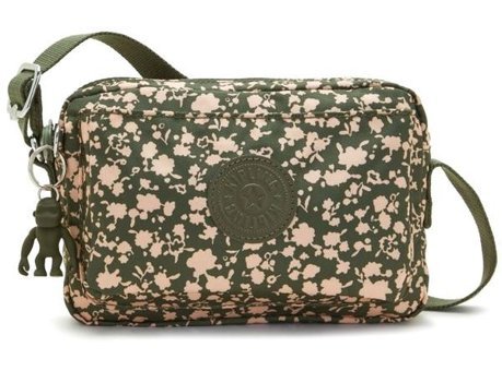 Kipling Abanu Fresh Floral Kadın Omuz Çantası Yeşil