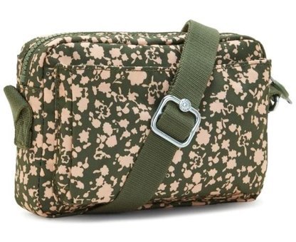 Kipling Abanu Fresh Floral Kadın Omuz Çantası Yeşil