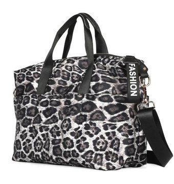 Ççs 16523 Kol Leopar Desenli Kadın Omuz Çantası Çok Renkli