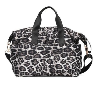 Ççs 16523 Kol Leopar Desenli Kadın Omuz Çantası Çok Renkli