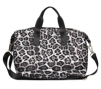 Ççs 16523 Kol Leopar Desenli Kadın Omuz Çantası Çok Renkli