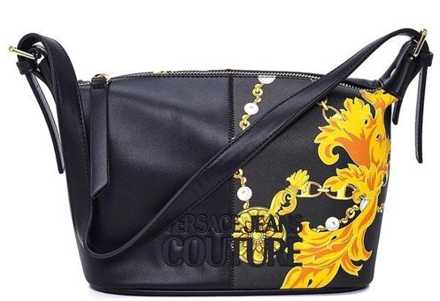 Versace Jeans Couture Unity Kadın Omuz Çantası Siyah