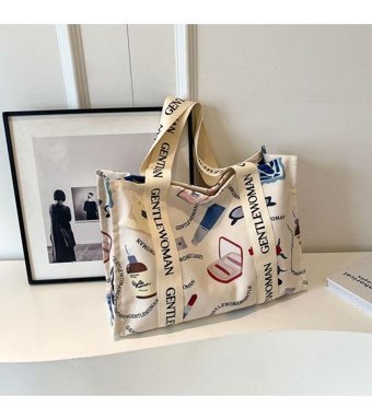 Yystore Ksl1501 Kanvas Şık Banliyö Kadın Omuz Çantası Çok Renkli