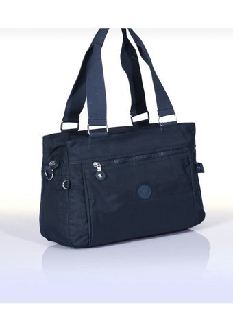 Mega Bag Mega Krinkıl Kadın Omuz Çantası Siyah