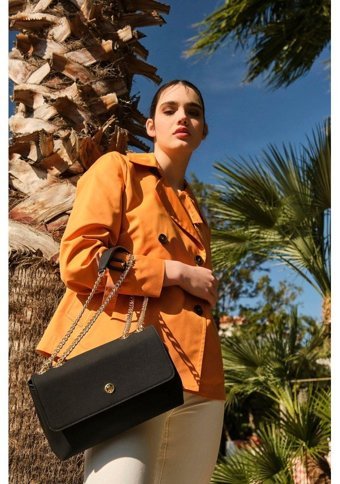 U.S. Polo Assn. Us23252 Kadın Omuz Çantası Siyah