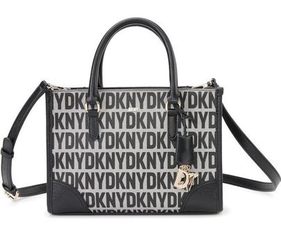 Dkny Perri Kutu Logolu Kadın Omuz Çantası Siyah