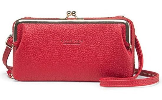 Forestbird Clutch Kırmızı Kadın Omuz Çantası Kırmızı