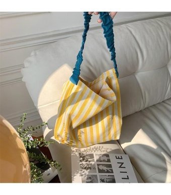 Worryfreeshopping Lbw Kanvas Kadın Omuz Çantası Sarı