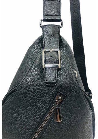 Necati Çanta Unisex Body Bag Gögüs 355 Kadın Omuz Çantası Siyah