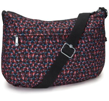 Kipling İzellah Desenli Happy Squares Kadın Omuz Çantası Çok Renkli