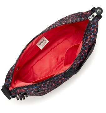 Kipling İzellah Desenli Happy Squares Kadın Omuz Çantası Çok Renkli